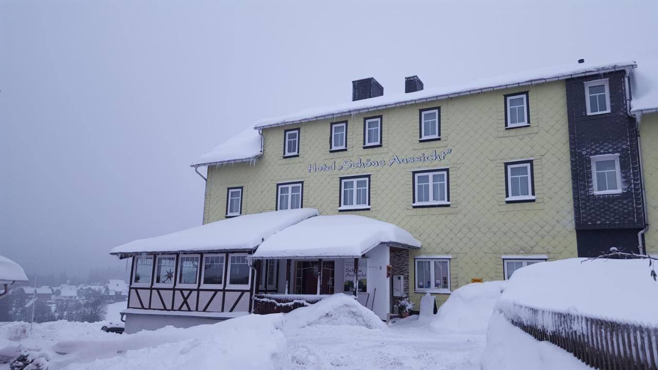 Hotel Schoene Aussicht 마써베르크 외부 사진